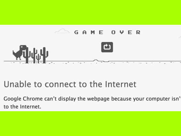 Offline Dinosaur Game