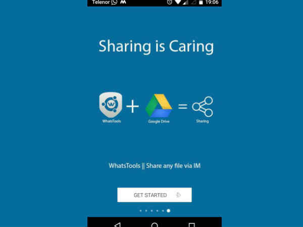  గెట్ స్టార్టడ్ అనే బటన్ సెలెక్ట్