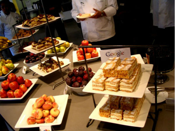  కార్పొరేట్ కంపెనీల్లో భోజన ఏర్పాట్లు ఎలా ఉంటాయ్