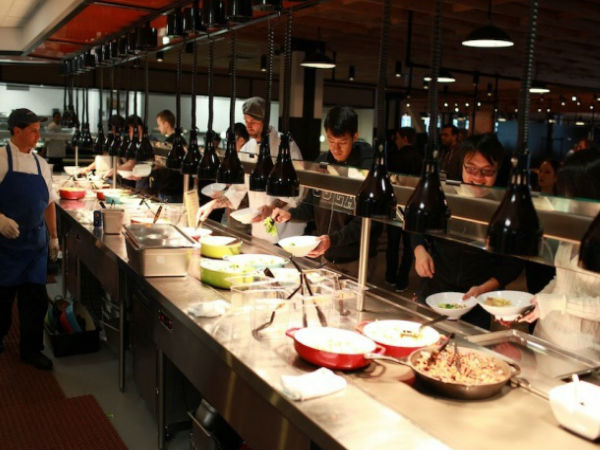 కార్పొరేట్ కంపెనీల్లో భోజన ఏర్పాట్లు ఎలా ఉంటాయ్..?