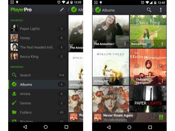 మీ ఆండ్రాయిడ్ పోన్ కోసం బెస్ట్ మ్యూజిక్ ప్లేయర్స్