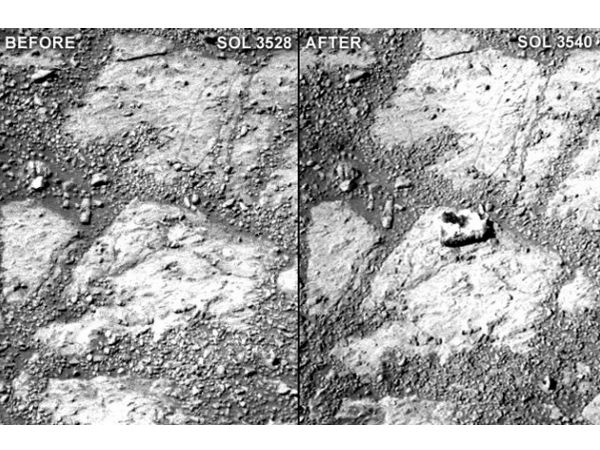 అంగారక గ్రహం పై భయానక ఆనవాళ్లు..?