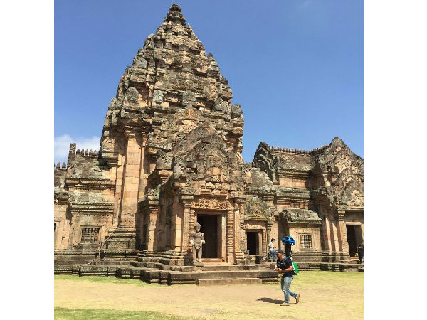 18 కిలోల బరువును మోస్తూ 500 కిలోమీటర్లు నడిచాడు