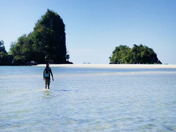 18 కిలోల బరువును మోస్తూ 500 కిలోమీటర్లు నడిచాడు