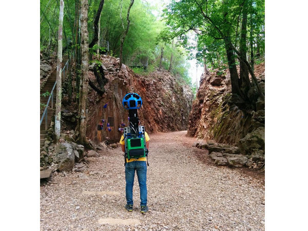 18 కిలోల బరువును మోస్తూ 500 కిలోమీటర్లు నడిచాడు