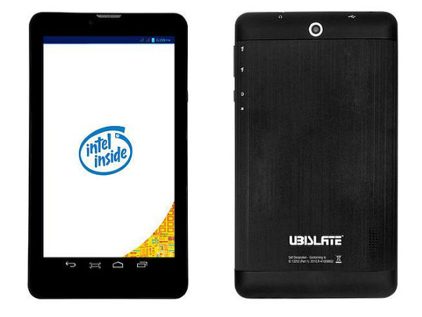 Ubislate i3G7 టాబ్లెట్ స్పెసిఫికేషన్‌లను పరిశీలించినట్లయితే...