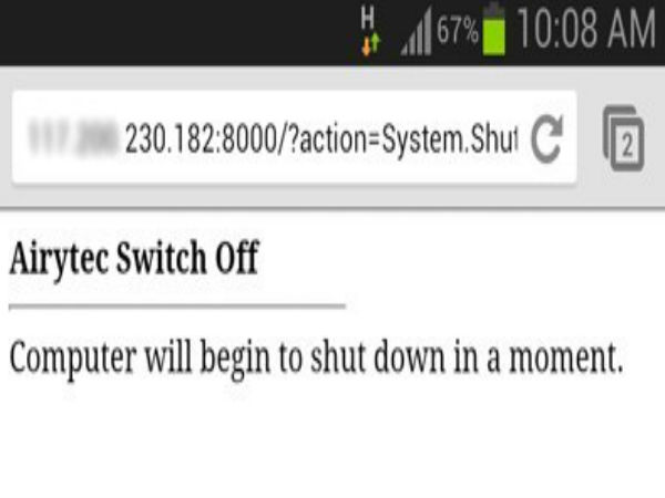 ఫోన్‌తో కంప్యూటర్‌‍ను Shutdown చేయటం ఎలా..?