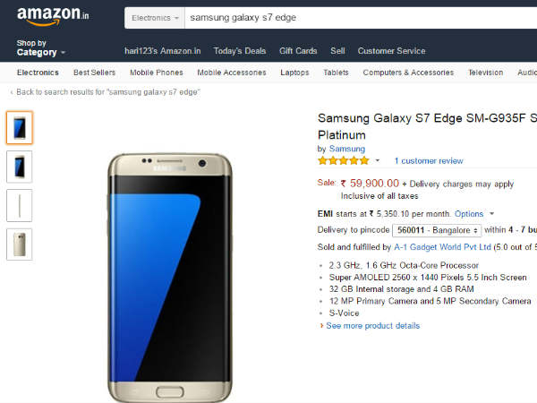 గెలాక్సీ ఎస్7, ఊరిస్తోన్న 10  డీల్స్