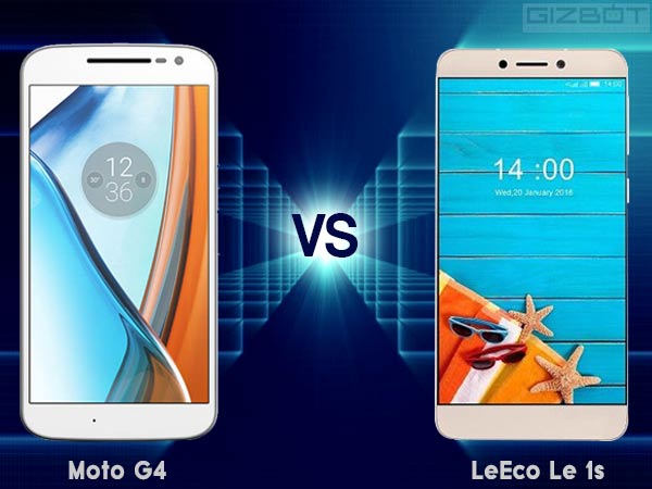 లీ1ఎస్ ఇకో vs మోటో జీ4