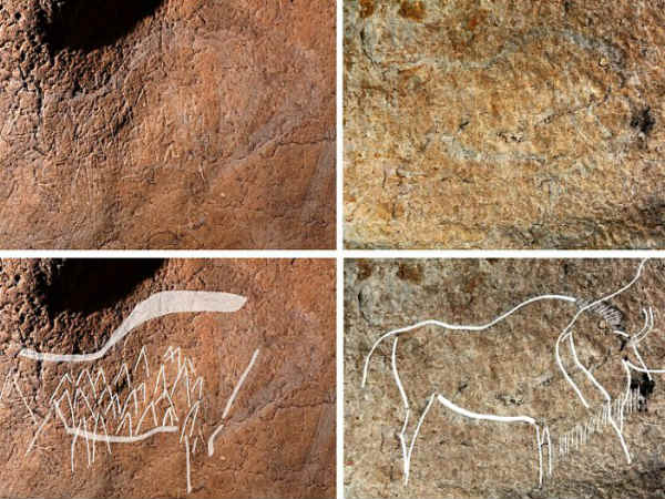 ఆశ్చర్యానికి గురి చేస్తున్న వేల ఏళ్ల పెయింటింగ్‌లు 