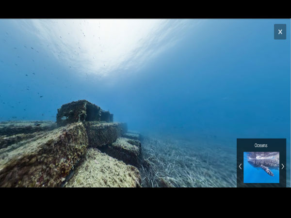 సముద్ర గర్భంలో గూగుల్ 