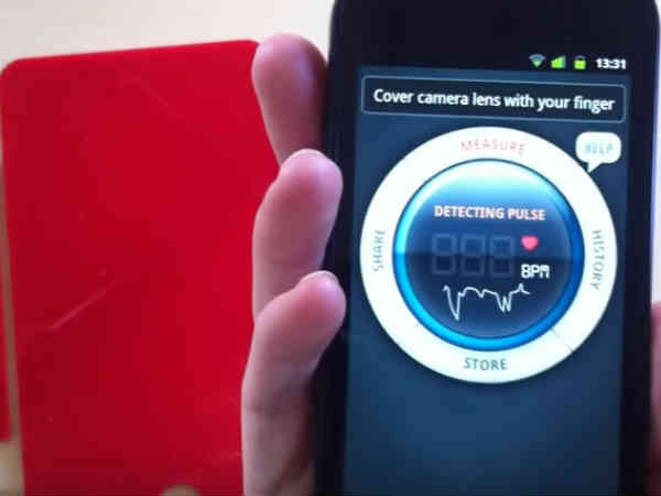సెన్సార్ లేకుండా ఆండ్రాయిడ్ ఫోన్లో హార్ట్ రేట్ చెక్ చేయడం ఎలా..?