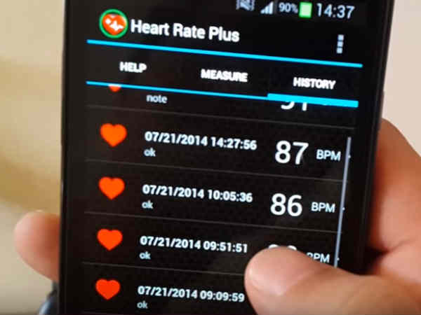 సెన్సార్ లేకుండా ఆండ్రాయిడ్ ఫోన్లో హార్ట్ రేట్ చెక్ చేయడం ఎలా..?