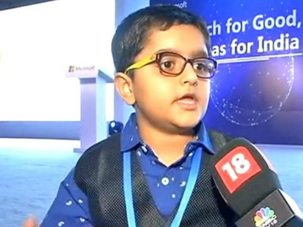 సత్య నాదెళ్లను మెప్పించిన 8 ఏళ్ల బాలుడి దార్శినికత