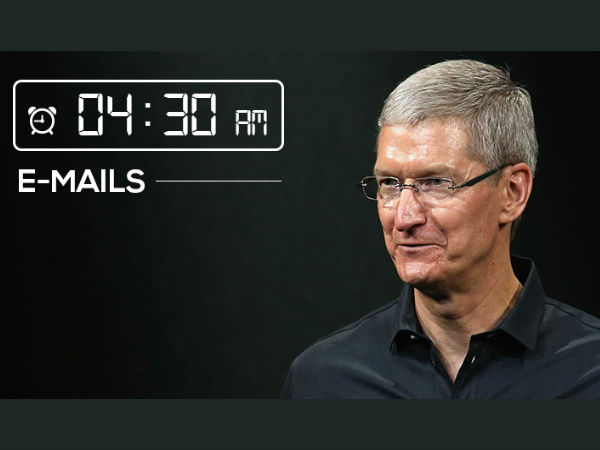 టెక్ దిగ్గజాల మార్నింగ్ షెడ్యూల్.. 