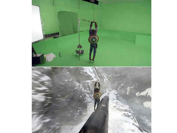 గ్రాఫిక్స్ మాయతో జనాల్ని బురిడీ కొట్టించిన సినిమా సీన్లు !