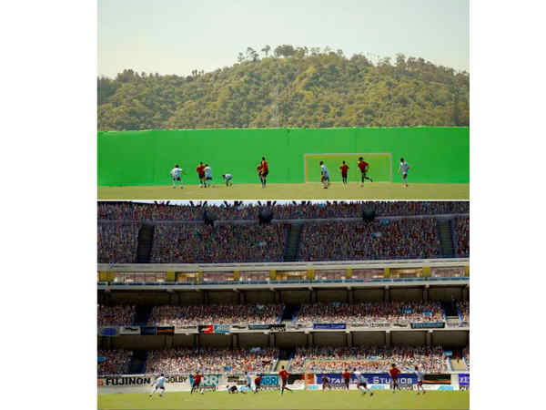 గ్రాఫిక్స్ మాయతో జనాల్ని బురిడీ కొట్టించిన సినిమా సీన్లు !