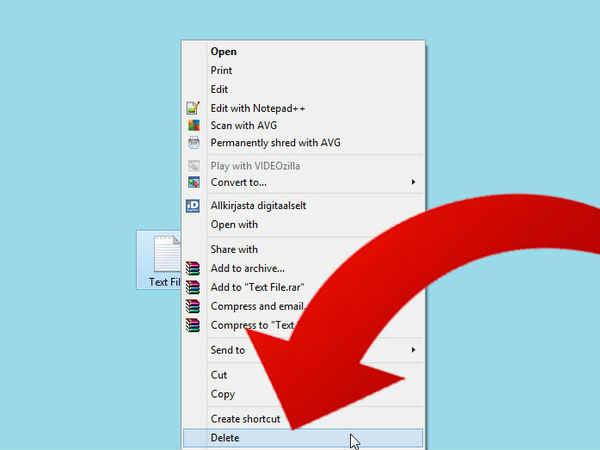 డిలీట్ చేసే ఫైల్స్ రీసైకిల్ బిన్‌లో కనపడకూడదా..?
