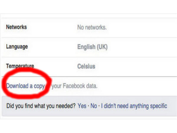 ఫేస్‌బుక్ ఫీచర్లు