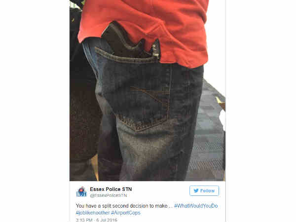 ఐ ఫోన్ గన్‌గా మారి ఎంత పని చేసింది 