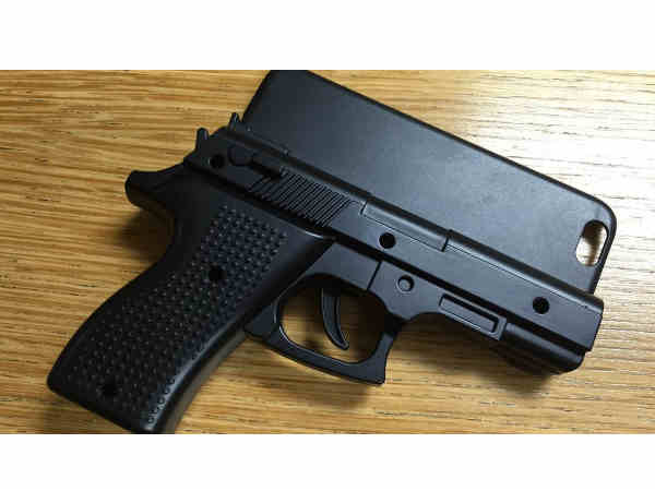 ఐ ఫోన్ గన్‌గా మారి ఎంత పని చేసింది 