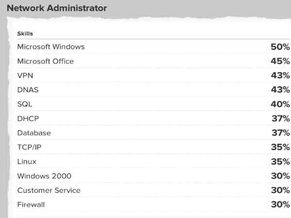  Network Administrator 