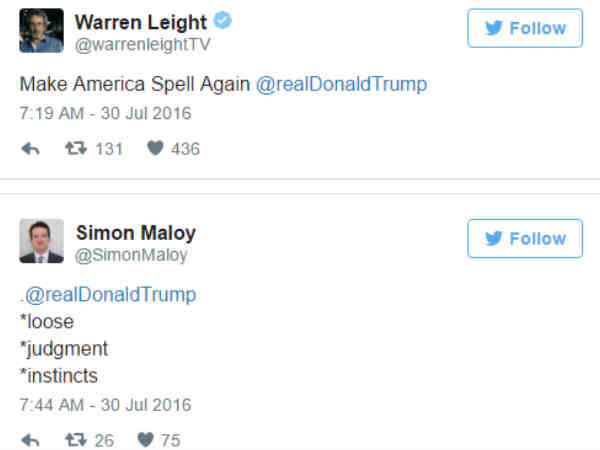 ట్రంప్ ముందు ఇంగ్లీష్ నేర్చుకో