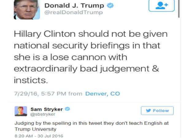 ట్రంప్ ముందు ఇంగ్లీష్ నేర్చుకో