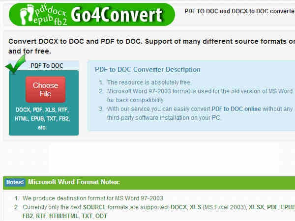 అన్‌లైన్ పీడీఎఫ్ కన్వర్టర్స్
