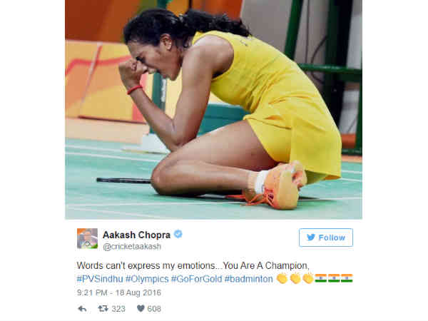  సాక్షి, సింధులపై దేశవ్యాప్తంగా ప్రశంసల వర్షం