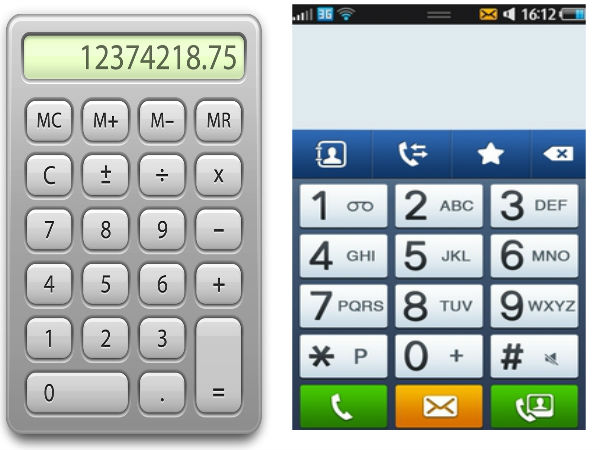 కాలిక్యులేటర్, ఫోన్ కీప్యాడ్ బటన్లు ఎందుకు వేరు వేరుగా ఉంటాయ్..?
