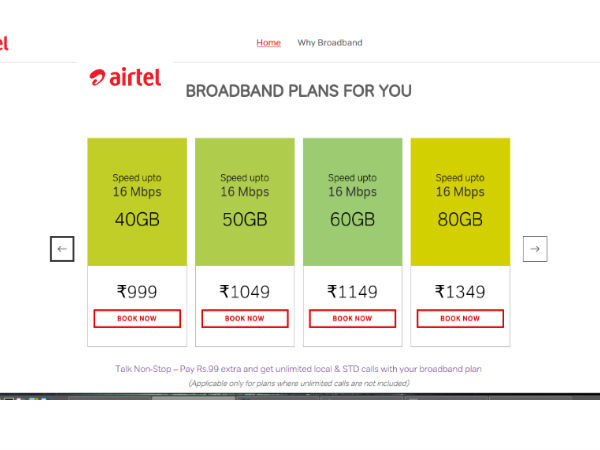 Airtel Broadband