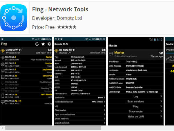 Fing Networks Tools