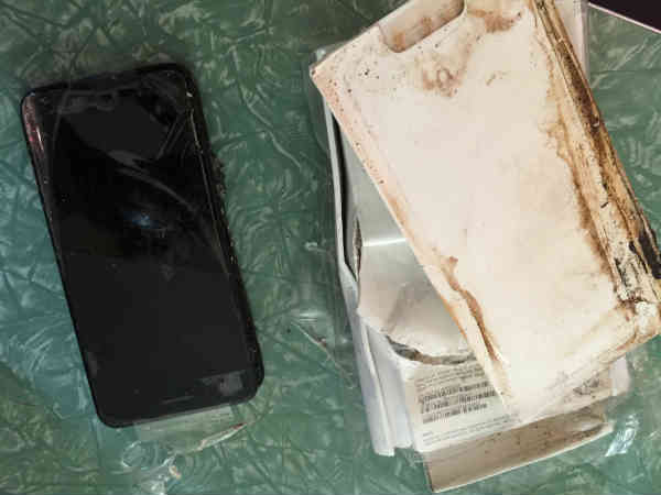 రవాణా సమయంలో పేలిపోయిందని