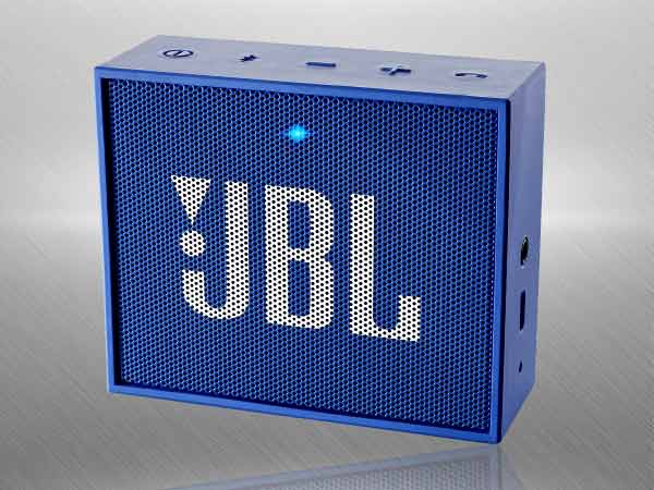 JBL GO Portable Wireless Bluetooth Speaker (Blue)