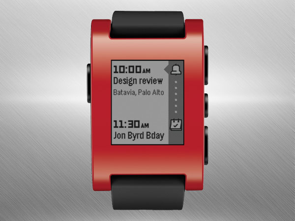 Pebble Technology Corp Classic 301RD Smartwatch (Red)