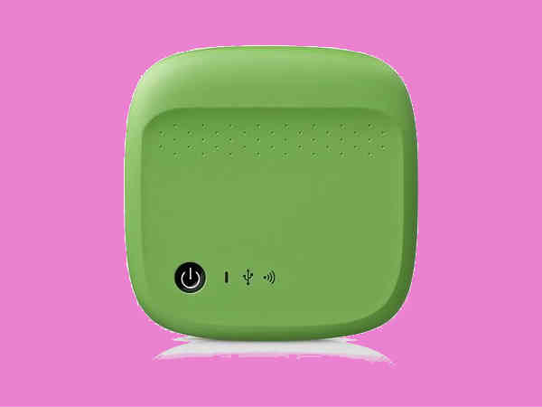 Seagate Wireless Mobile Portable Hard Drive Storage 500GB STDC500401 (Green)