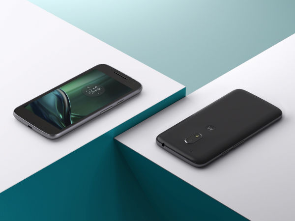 Moto G Play, 4th Gen (Black) With Free Power Bank