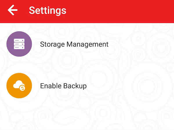 క్లౌడ్ ఐకాన్ ఓపెన్ చేయగానే