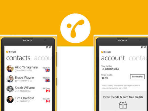 కాలింగ్ సేవలను 2015 నవంబర్‌లోనే