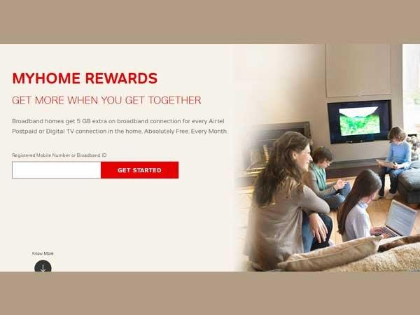myHome Rewards