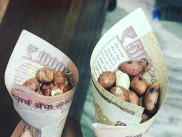 బఠానీలు అమ్ముకోవాలంటూ ట్వీట్ 