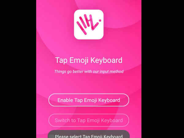  Tap Emoji Keyboard