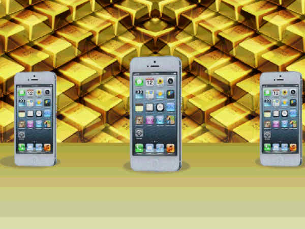 యాపిల్ సేక‌రించిన బంగారం వెయ్యి కిలోలు..?