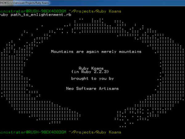 రూబీ కోన్స్ (http://rubykoans.com)