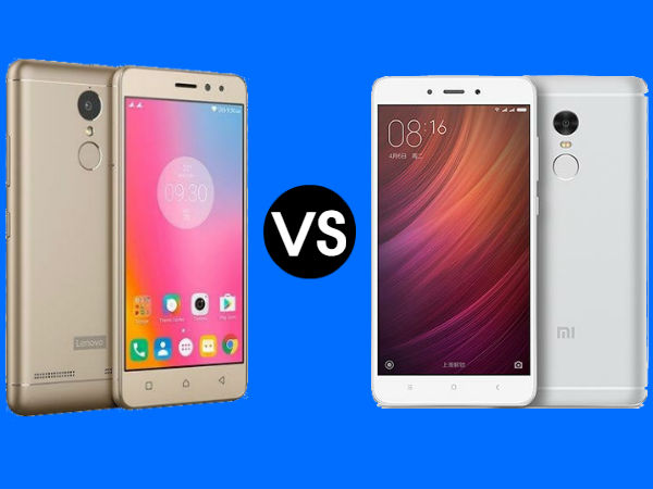 రెడ్మీ నోట్ 4  Vs లెనోవో కే6 పవర్ (బెస్ట్ 4జీబి ర్యామ్ ఫోన్ ఏది..?)