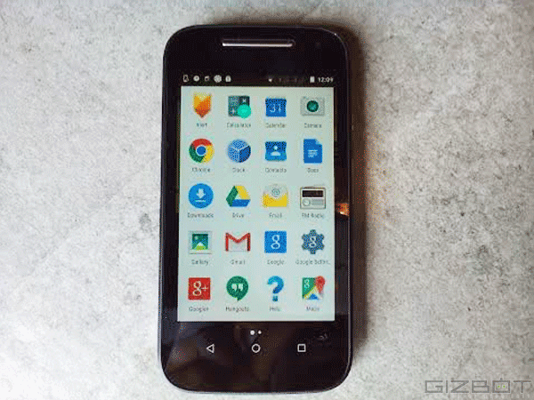 Moto E (2nd Gen) 3G 8 GB