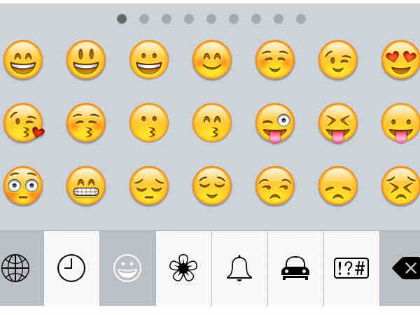 ఐకాన్లు, ఎమోజీలు, సింబల్స్