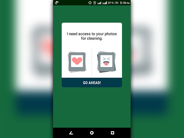 జంక్ ఫోటోలను క్లియర్ చేసుకోవటం ద్వారా