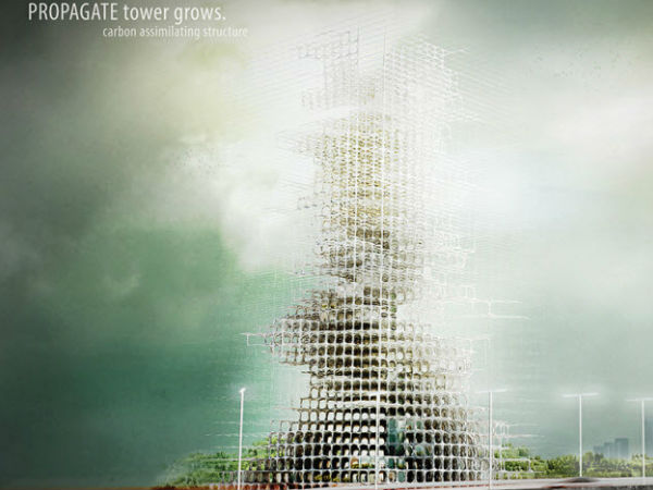 కాలుష్యాన్ని దహించివేసే టవర్లు